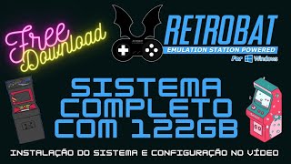 Retrobat MultiJogos 122GB  Instalação e configuração [upl. by Aicirtel]