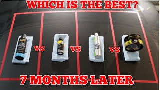 Whats The Best 7 Month Update Gyeon Can Coat v Meguiars Hybrid Coating v Carpro Lite v Fusso Coat [upl. by Ahsyle]