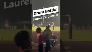 Laurel Vs Central Drum Battle music marchingband drums drumline battle capcut shareyourdraft [upl. by Naimerej]