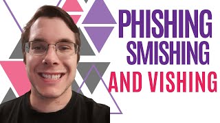 Phishing Smishing and Vishing Explained  2023 [upl. by Rutter]