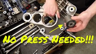 DIY  remove and Install bushings without specialty tools [upl. by Service]