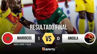 Angola Vs Marrocos  Melhores Momentos  22032024 [upl. by Boor]