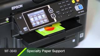 Epson WorkForce WF 3640 All in One Printer Powered by precision core at HuntOfficeie [upl. by Clemmy908]