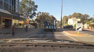 Driving through Wangaratta  Regional Victoria [upl. by Atrice]