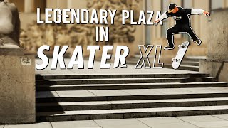 LEGENDARY Skate Plaza and NEW Moddable Map Features in Skater XL  LE DOME [upl. by Accebor]