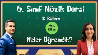 6 Sınıf Müzik Dersi  2 Bölüm  Neler Öğrendik Yeni Kitap [upl. by Beaufert]