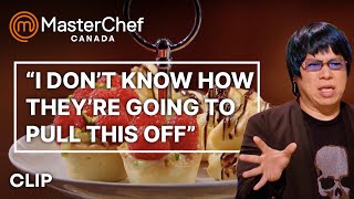 Afternoon Tea Chaos  MasterChef Canada  MasterChef World [upl. by Maze]