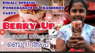 Diwali Special Berry Up  Tasty Pomegranate amp CranberryGranola Berry Up ദീപാവലി സ്പെഷ്യൽ ബെറി അപ്പ് [upl. by Coltin]