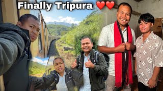 Finally reached to Tripura  How Tiprasa People welcome me in Tripura [upl. by Ydasahc398]