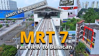 MRT 7 quotDULOquot mula FAIRVIEW hanggang Bulacan  San Miguel Project [upl. by Claus]