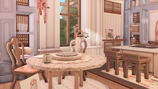 Building a Realistic Spring Home in Bloxburg [upl. by Witt]