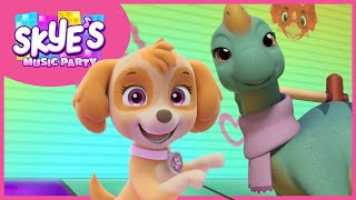 Dino Discovery and Rescue Adventure  Skyes Music Party  PAW Patrol Music Cartoons for Kids [upl. by Cornish]