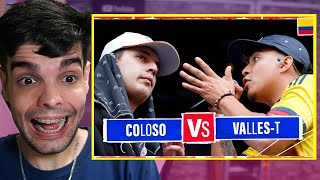 🔥VALLEST VA A POR EL CINTURÓN de CHUTY🔥 VALLEST VS COLOSO en la FINAL NACIONAL de RED BULL [upl. by Nortal]