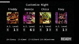 SEC RET FNAF EASTER EG CUSTOM NIHGT BITVIEW REUPLOAD [upl. by Westlund22]