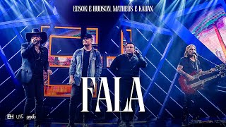 Edson amp Hudson MatheusEKauan  Fala DVD Foi Deus [upl. by Natsud]