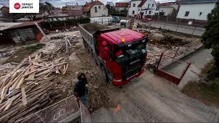 Odpady Janeček  Demolice Praha  Čakovice [upl. by Ikilisav]