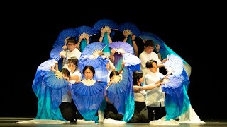 quotUpwards Toward the Moonquot Chinese Fan Dance Kingsway Multicultural Assembly Spring 2023 [upl. by Einial]