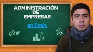 ¿Qué es la administración de empresas [upl. by Ssalguod]