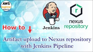 🔴 How to Artifact Upload to Nexus repository with Jenkins Pipeline  AWSAzureGCP Beginner Tutorial [upl. by Rexanna]