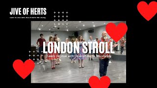 London Stroll Dance  Basic Rockabilly Stroll [upl. by Nairim]