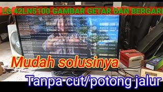 TV Led Layar Bergaris Apakah Semua Bisa Di Perbaiki Dengan Isolasi [upl. by Salangia]