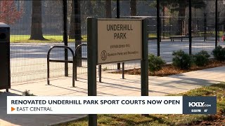 Renovated Underhill Park sport courts now open [upl. by Nickolas]