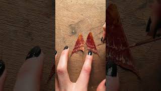 Autumn Leaves Moths Day 9 of 31 Days of Halloween Crafts halloweendiy moths [upl. by Aicenek70]