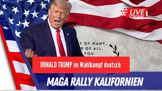 LIVE Trump in Kalifornien [upl. by Anailuj340]