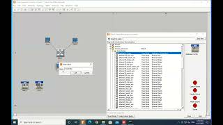 Simple network using Opnet Riverbed tool [upl. by Yllek]