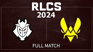 Semifinal G2 vs Vitality  RLCS 2024 Major 1  30 March 2024 [upl. by Nylyaj]