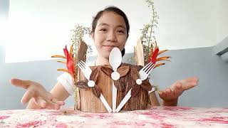 Making Creative and Colorful Headdress Using Recyclable Materials [upl. by Sprage286]