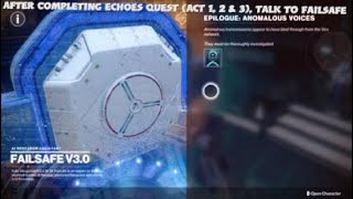 Complete Guide on How to Start amp Complete Epilogue Anomalous Voices Quest  Destiny 2 [upl. by Ashwell]