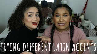 TYPES OF LATINO ACCENTS  Tipsy Chat  Natalia Garcia [upl. by Yvehc]