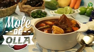 ¿Cómo preparar Mole de Olla  Cocina Fresca [upl. by Akerdnahs709]