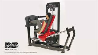 Hammer Strength Select Seated Leg Press [upl. by Jojo]