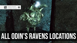 Allfather Blinded Trophy All Odins Ravens Locations  God of War 2018 [upl. by Lizned]