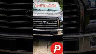 New F150 Headlights automobile f150 f150mods headlights [upl. by Airdnaxila]