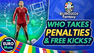 EVERY SET PIECE TAKER AT EURO 2024  Penalty Free Kick amp Corner Takers for EURO Fantasy MD1 [upl. by Salisbury]