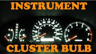 Instrument Cluster Bulb Replacement [upl. by Niccolo362]