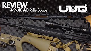 UUQ 39x40 AO Rifle Scope [upl. by Eleynad598]