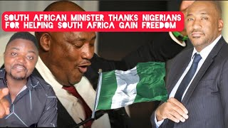 Finally South African Minister Mckenzie Thanks Nigerians and Zimbabweans for helping South Africa [upl. by Htessil]