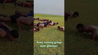 Army running group sayar ghazipur up 61army bhojpuri youtube [upl. by Belloir]