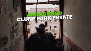 visiting port glasgows abandoned clune park estate [upl. by Llahsram]