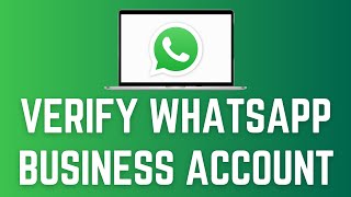 How To Verify WhatsApp Business Account 2024 Simple Tutorial [upl. by Latsirhc]