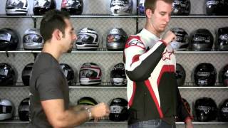 Alpinestars Tech 1R Leather Jacket Review at RevZillacom [upl. by Marco]