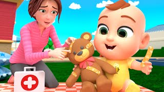 Ouchie Ouch Song  Boo Boo Lalafun Nursery Rhymes amp Kids Songs [upl. by Einneb]