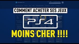 ACHETER SES JEUX PS4 MOINS CHER SUR LE STORE   50   TUTO [upl. by Naitsabes]