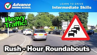 RushHour Roundabouts  Learn to drive Intermediate skills [upl. by Ytte]