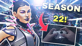 1 UPSIDE DOWN CONTROLLER PLAYER PLAYS Apex Legends 🤯👀😈 [upl. by Greff]