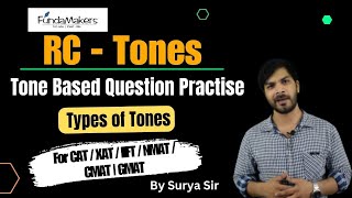 RC ToneBased Questions for CAT 🔥 RC Tones  Reading Comprehension for CAT  Best CAT Coaching [upl. by Iaria]